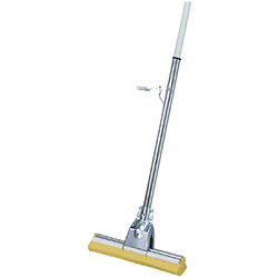 12" AUTOMATIC SPONGE MOP W/ ALUM HANDLE 6/CS